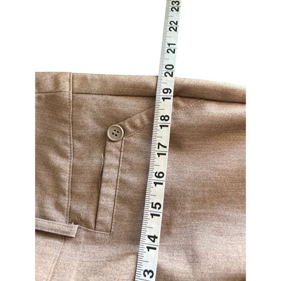 Joe B  classy brown tint straight leg pants size 13 - Picture 8 of 10